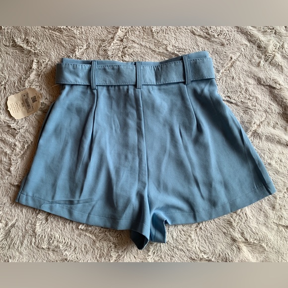 NWT - Altar’d State - Blue High Waisted Shorts - Picture 2 of 7